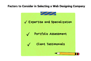 expertise and specialization for web designing