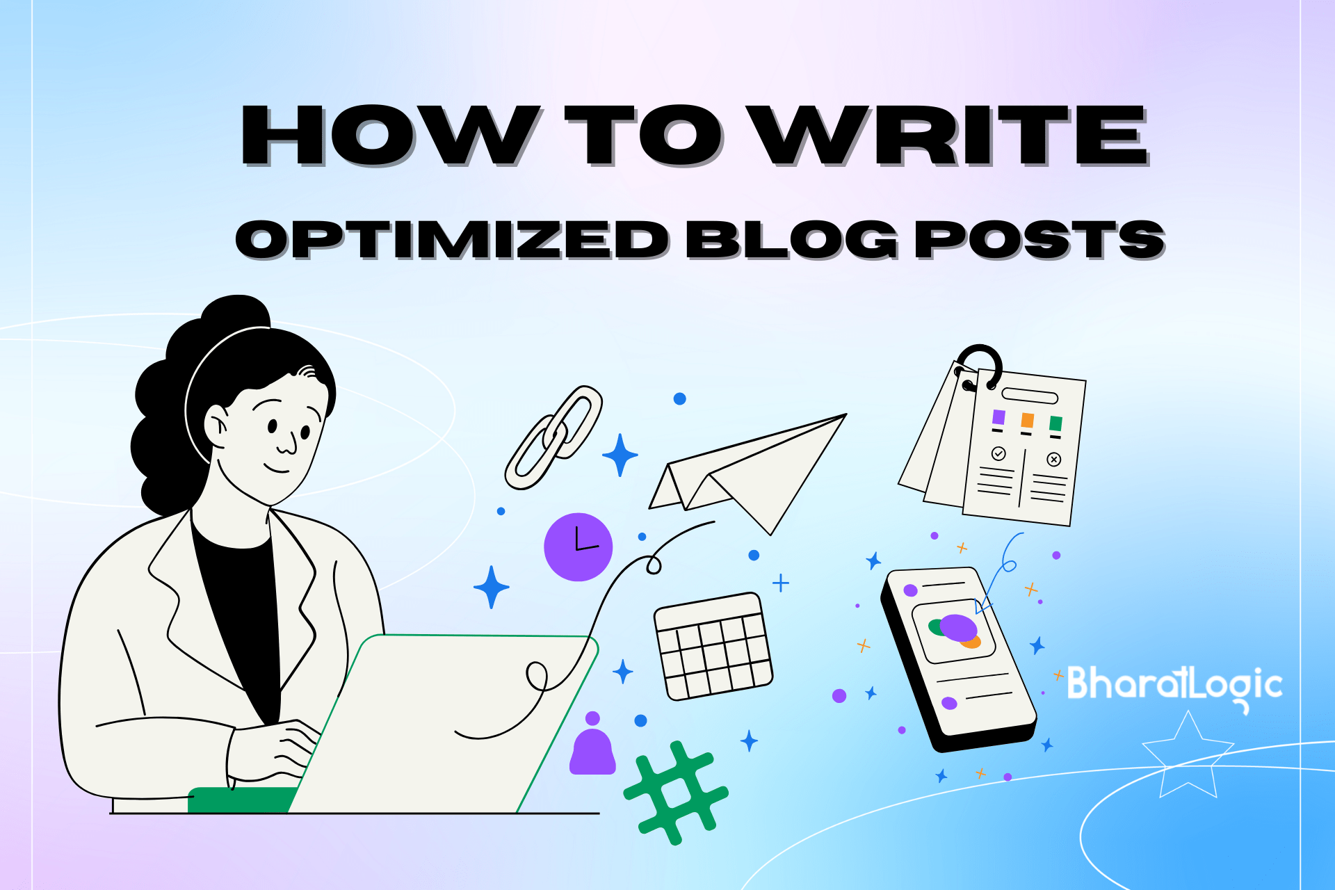 how to write optimized blog to rank on serp