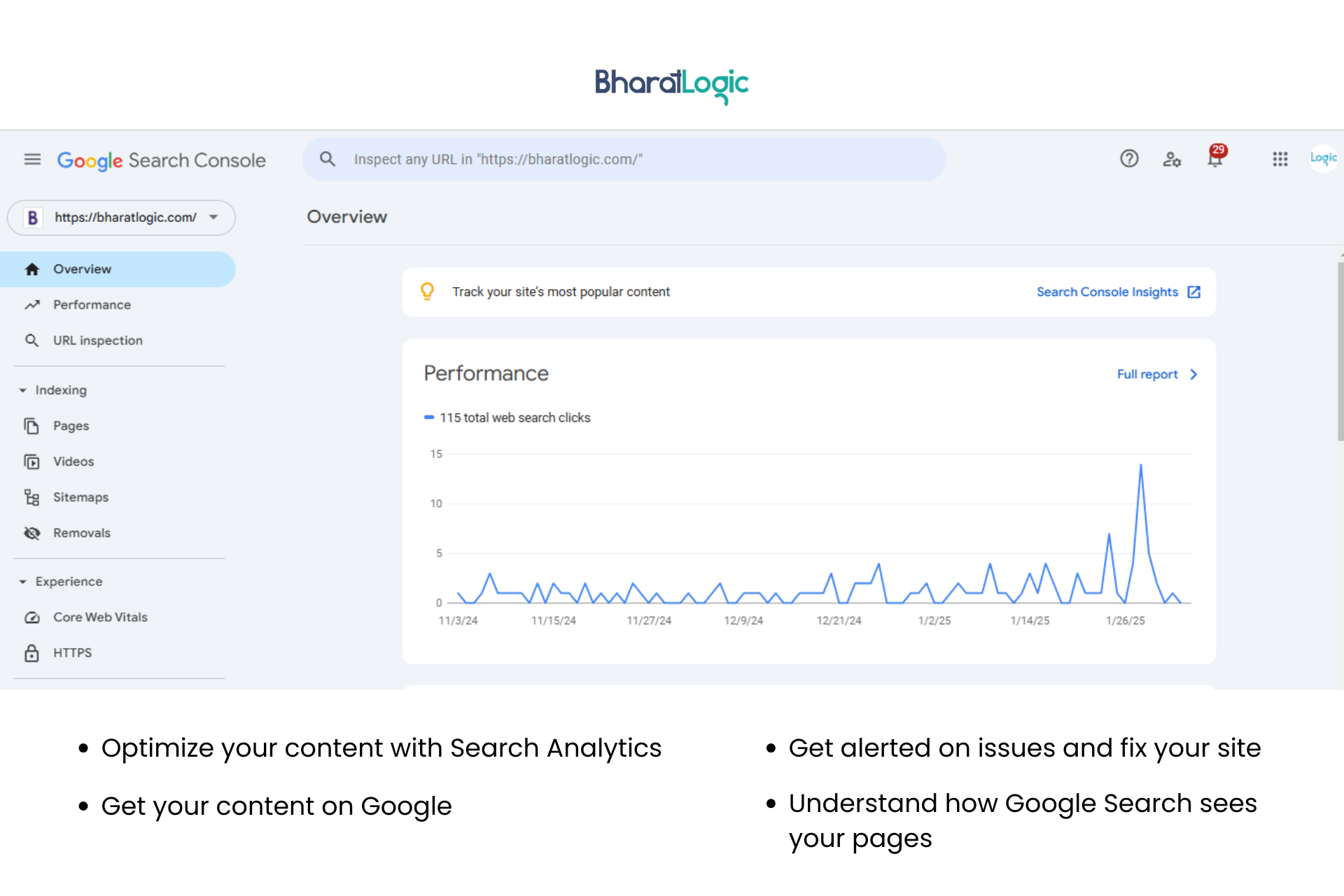 google search console