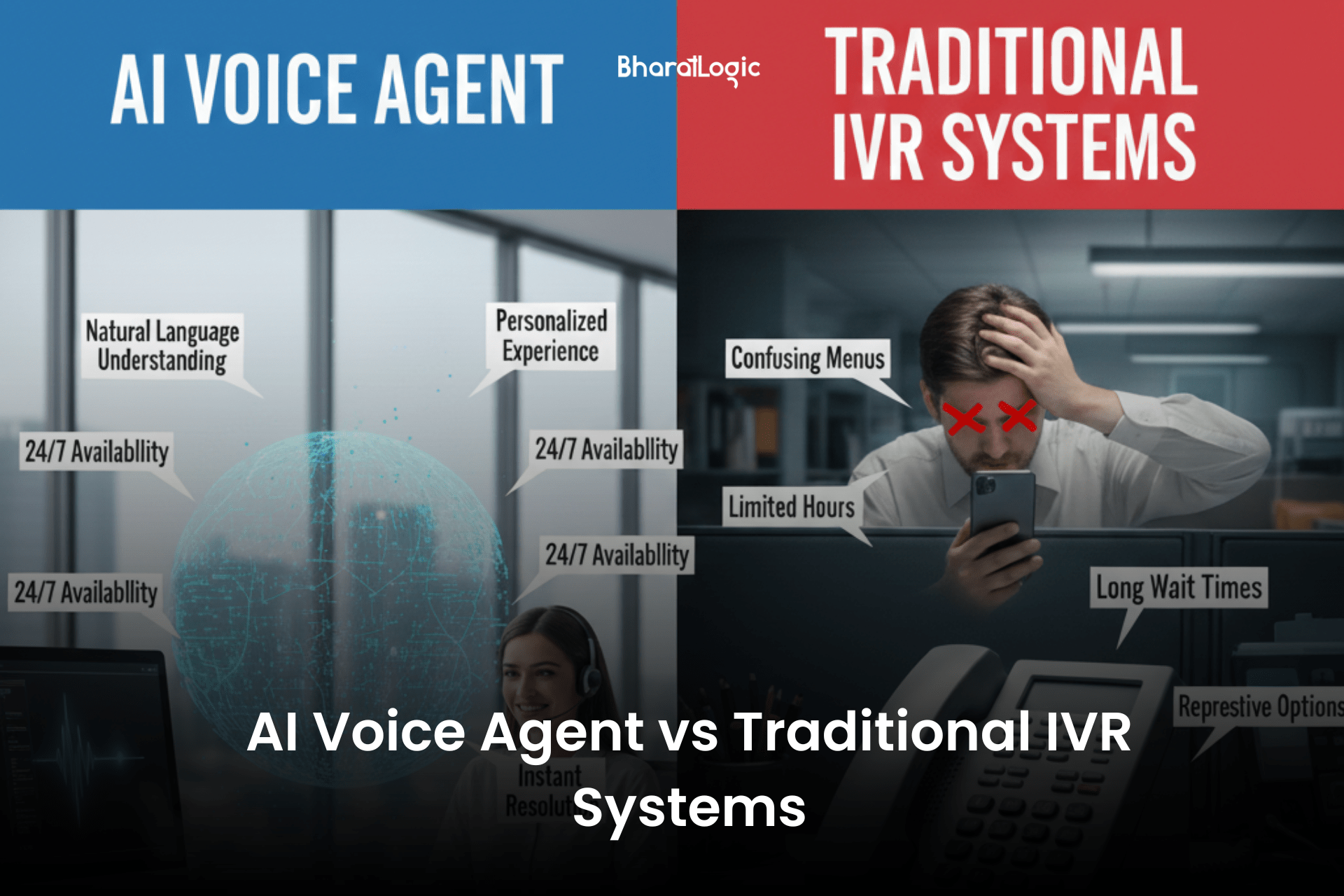 AI Voice Agent vs Traditional IVR Systems